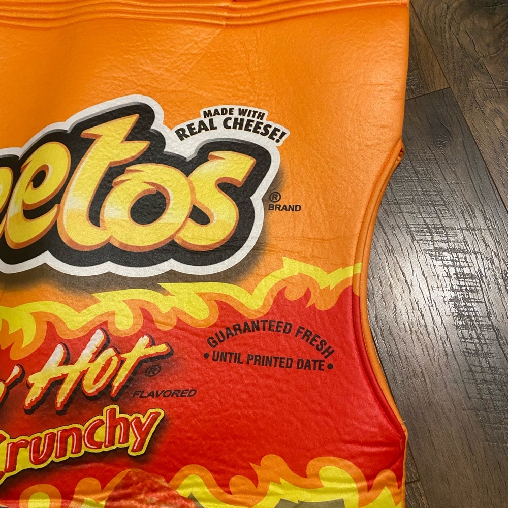 Cheetos Flamin' Hot Crunchy bag costume - Picture 4 of 10